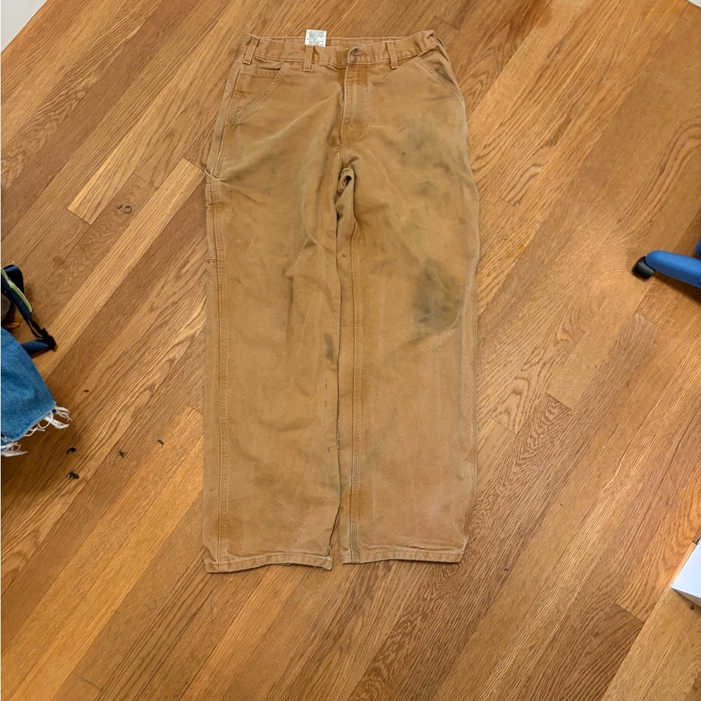 Carhartt Men's Brown Corduroy Pants